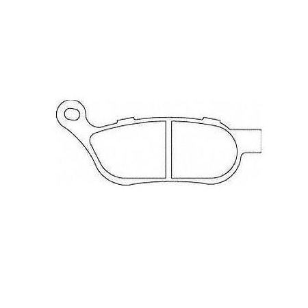 Hawk BRAKE PADS Sintered Metallic HMC5020